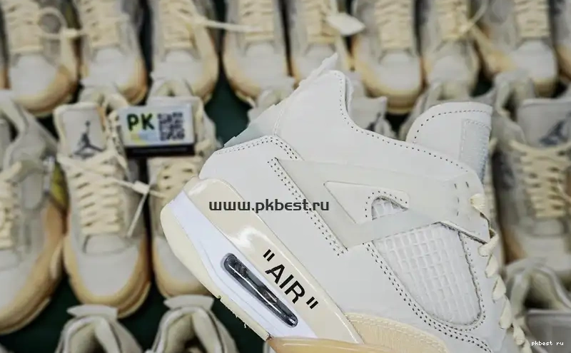 JORDAN SAIL OFF-WHITE TO READY SHIP RETRO MATERIALS RETAIL 4 0602